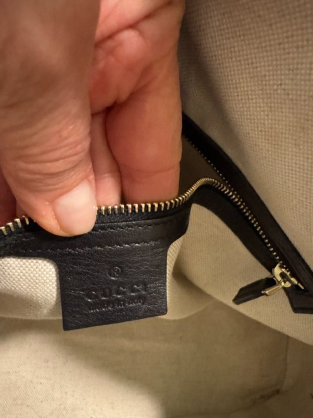 Gucci Patent leather micro guccissima shoulder/handle bag - Picture 6 of 6